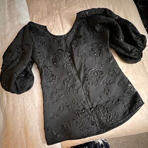 Arianne Elmy Good Luck Dress Sz L Blk